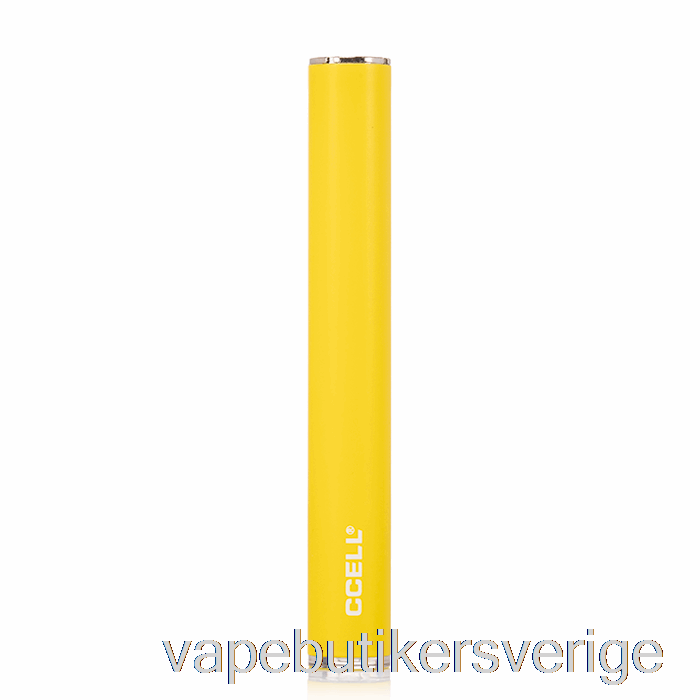 Vape Sverige Ccell M3 Vape Pennbatteri Gul Matt